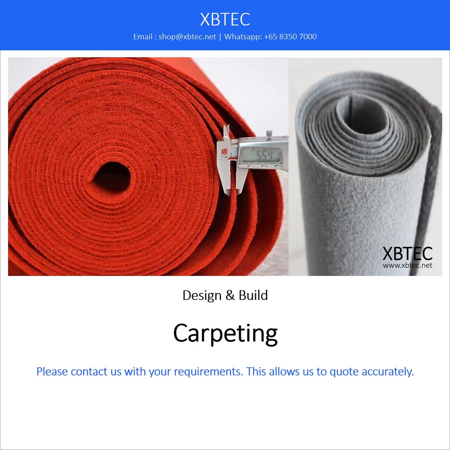 (Design & Build, Carpeting) Carpeting