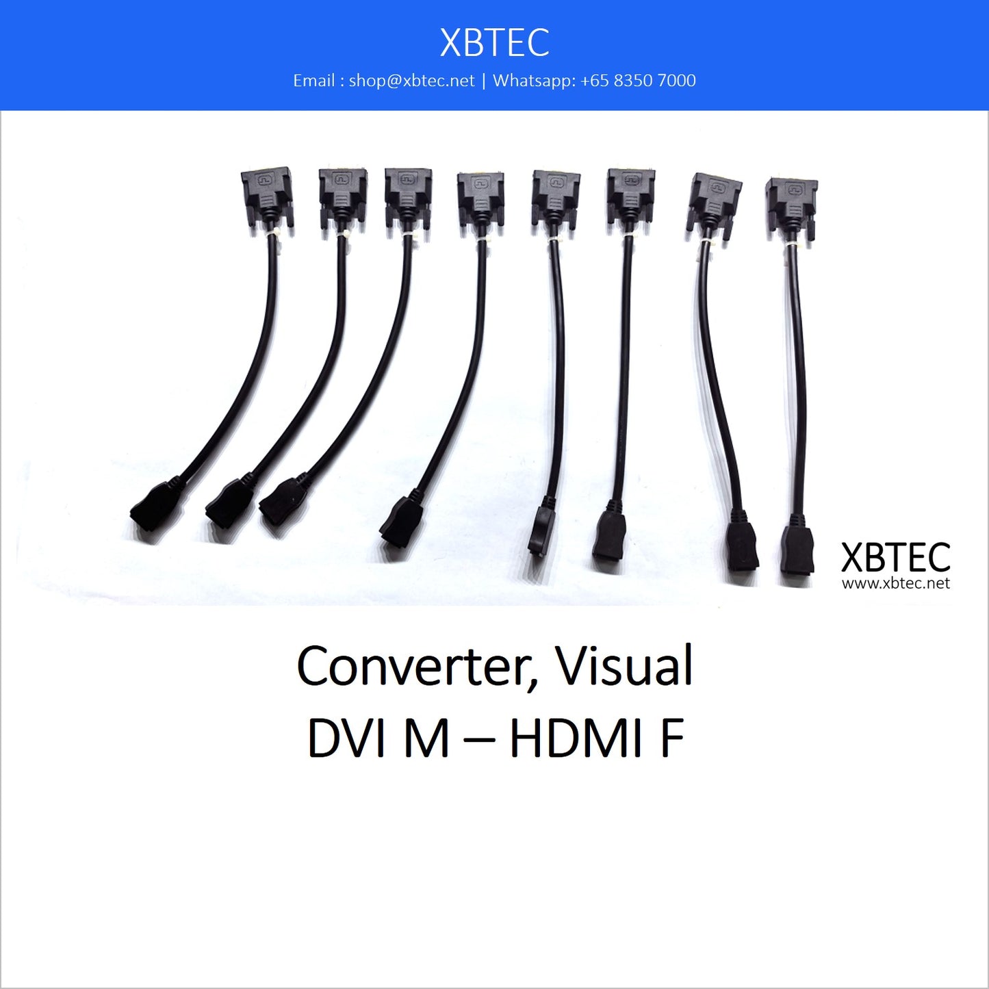 Converter, Visual, DVI M – HDMI F