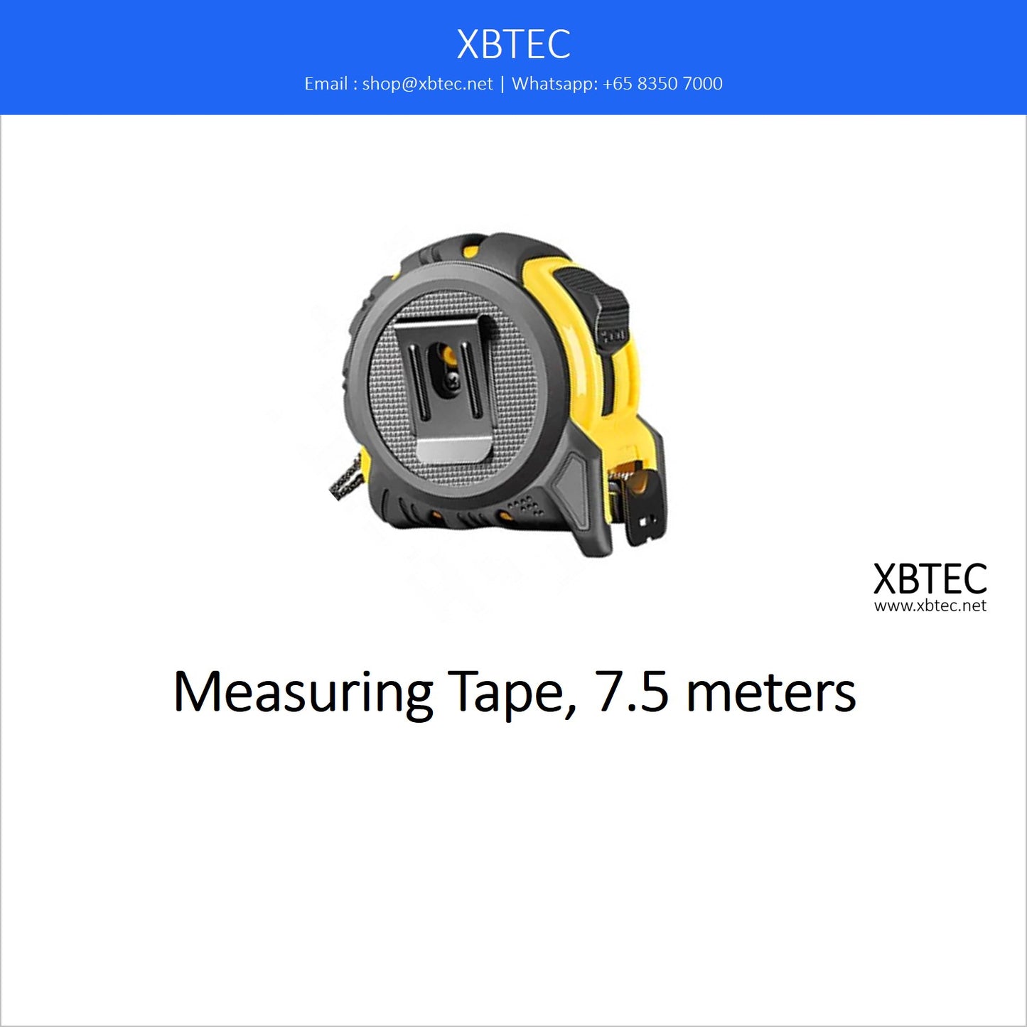 Tools, Measuring Tape, 7.5 meters