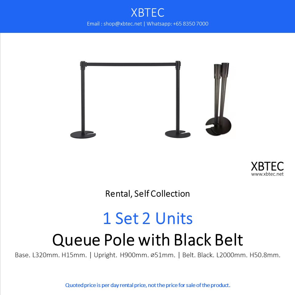 (Rental, Self Collection) Queue Pole