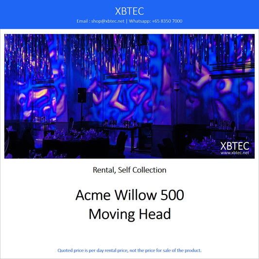 (Rental, Self Collection) ACME Willow 500 (3 in 1) Moving Head