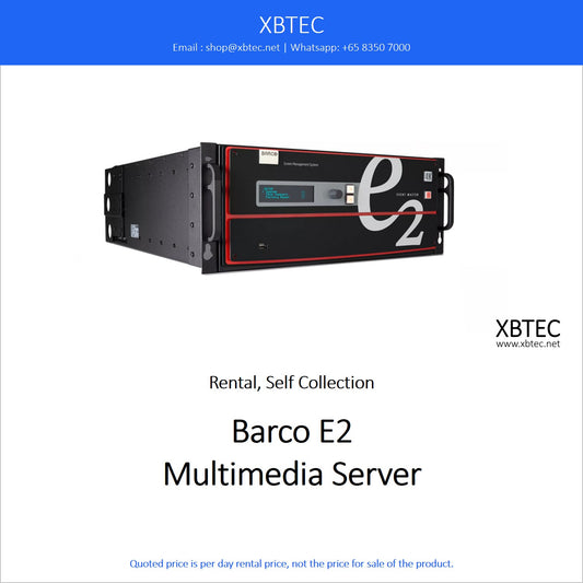 (Rental, Self Collection) Barco E2 Multimedia Server