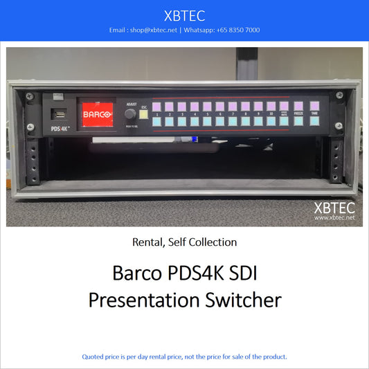 (Rental, Self Collection) Barco PDS4K SDI Presentation Switcher