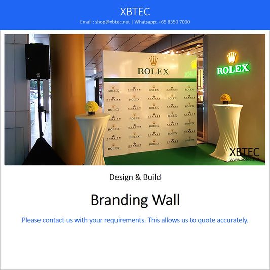 (Design & Build, Branding Wall | 设计及建造, 品牌宣布背景墙) Branding Wall