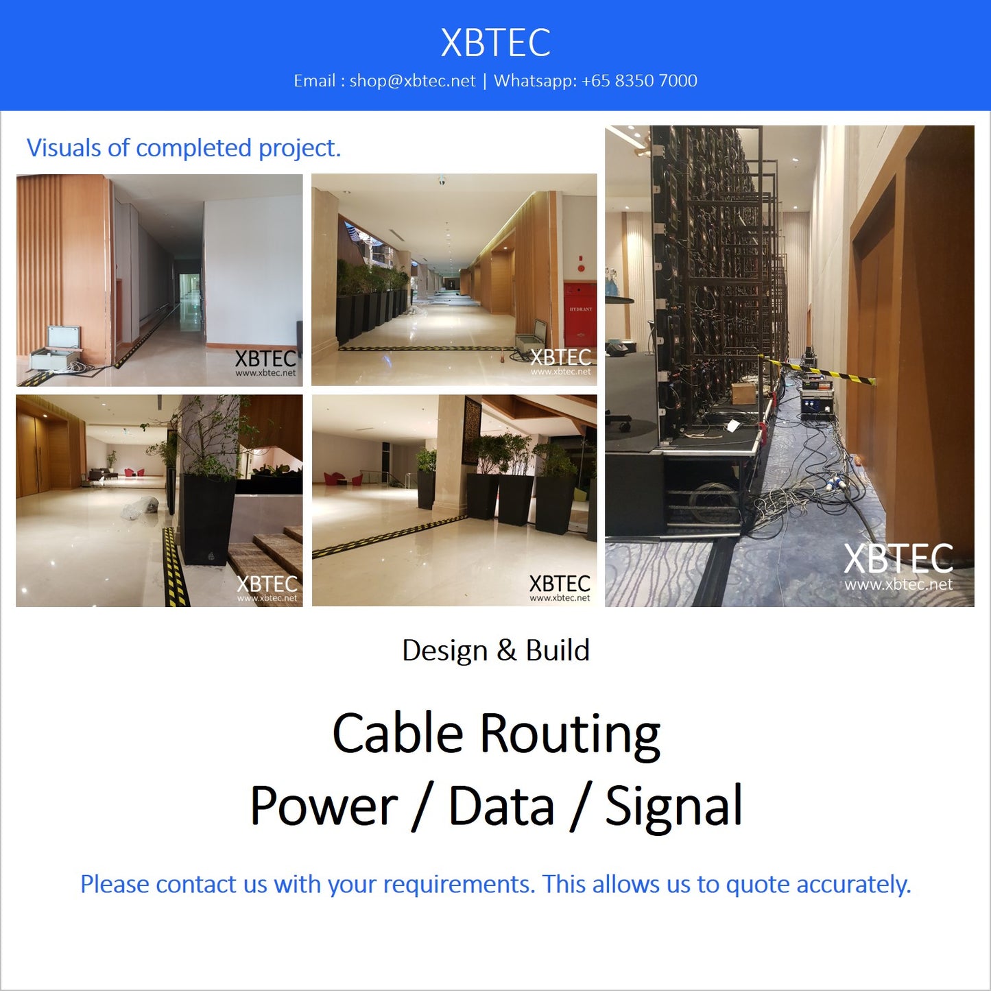 (Design & Build) Cable Routing