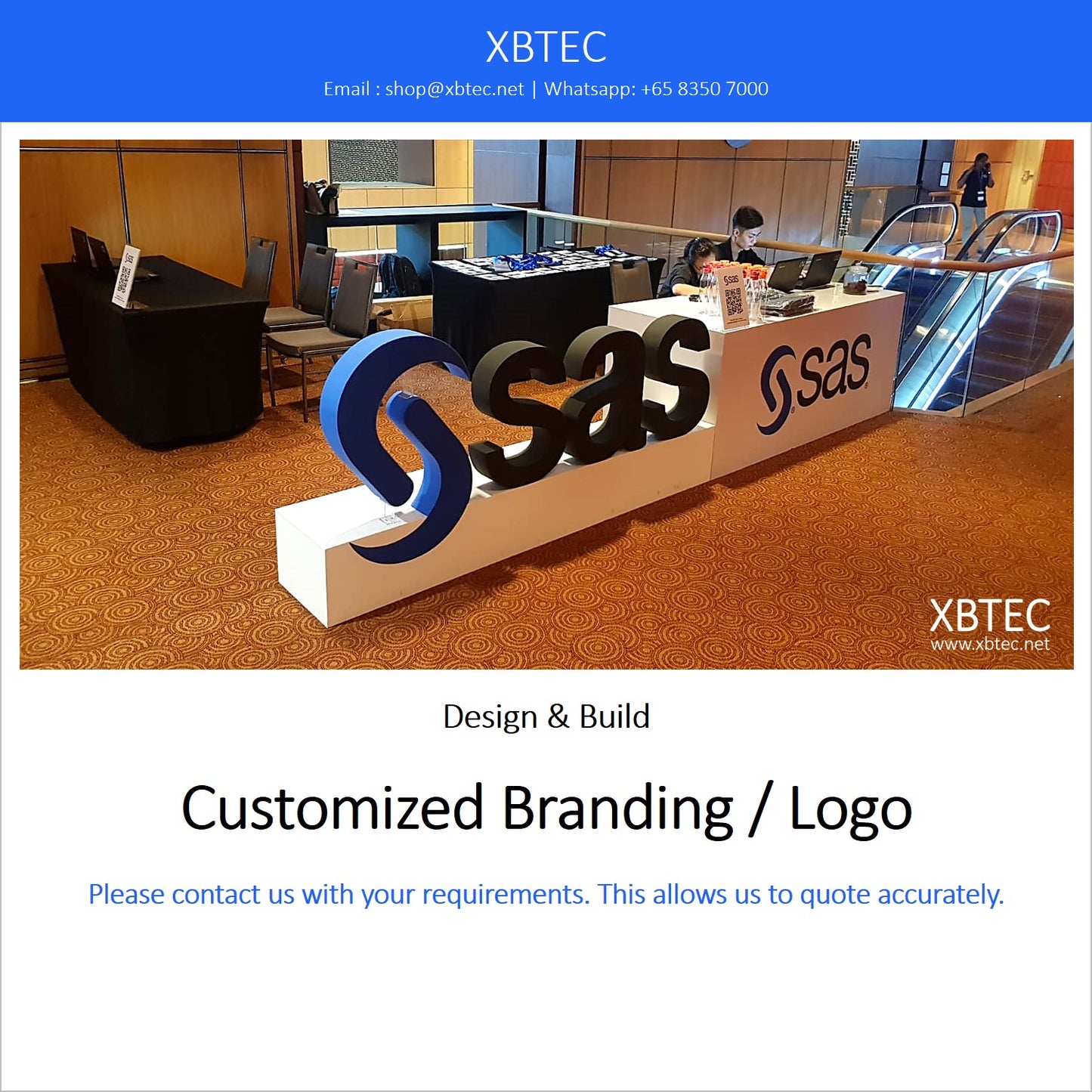 (Design & Build) Customized Logo / Branding