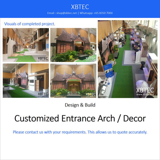 (Design & Build) Customized Entrance Arch / Decor