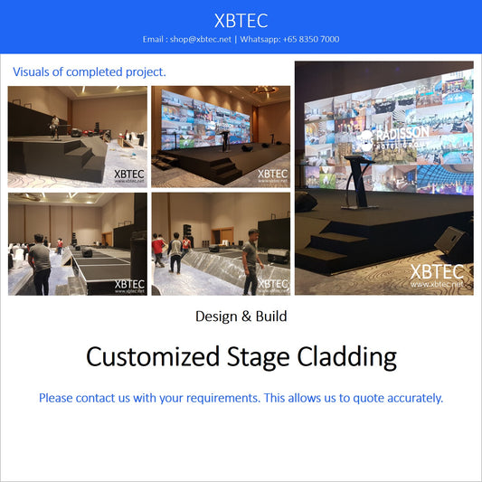 (Design & Build) Customized Stage Cladding