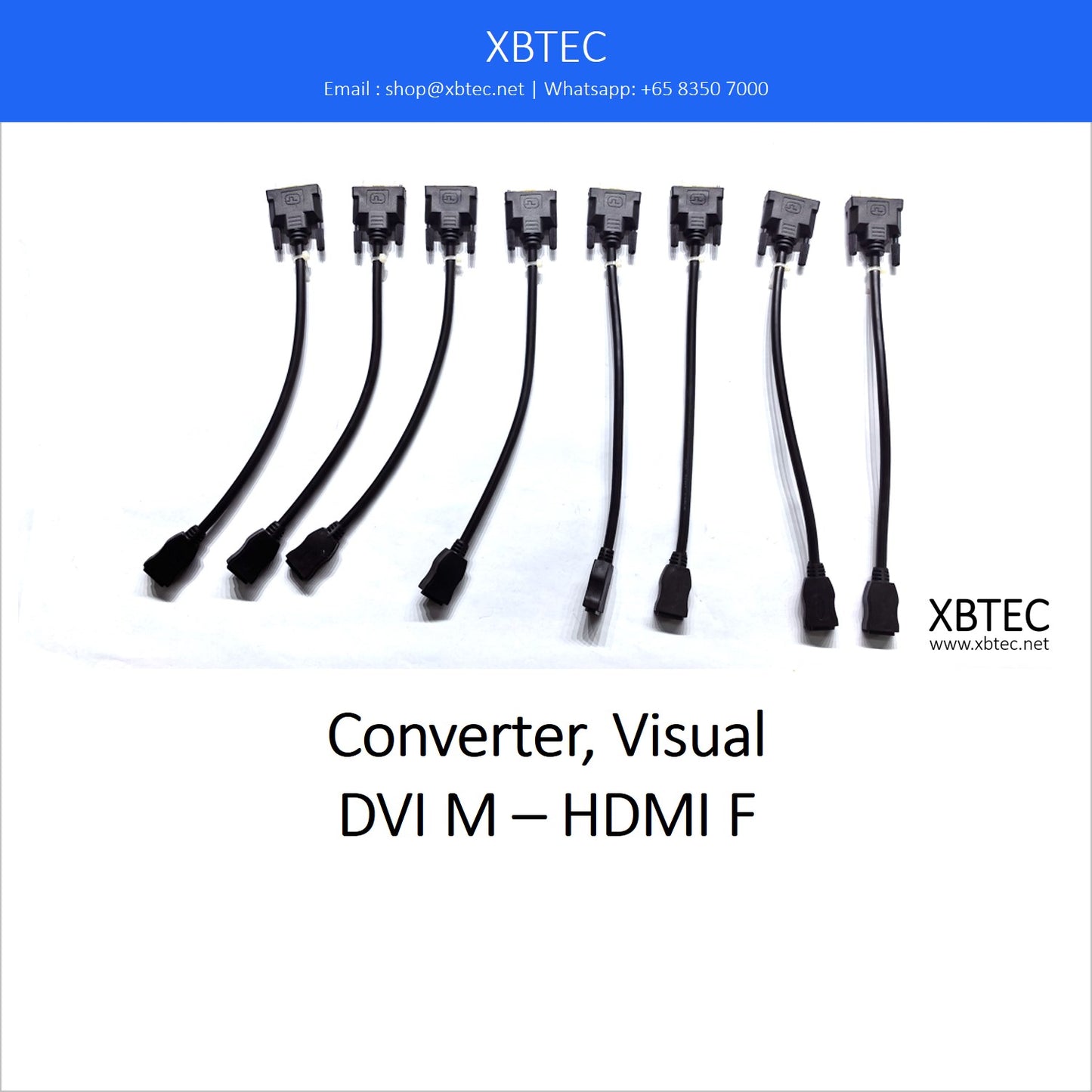 Converter, Visual, DVI M – HDMI F