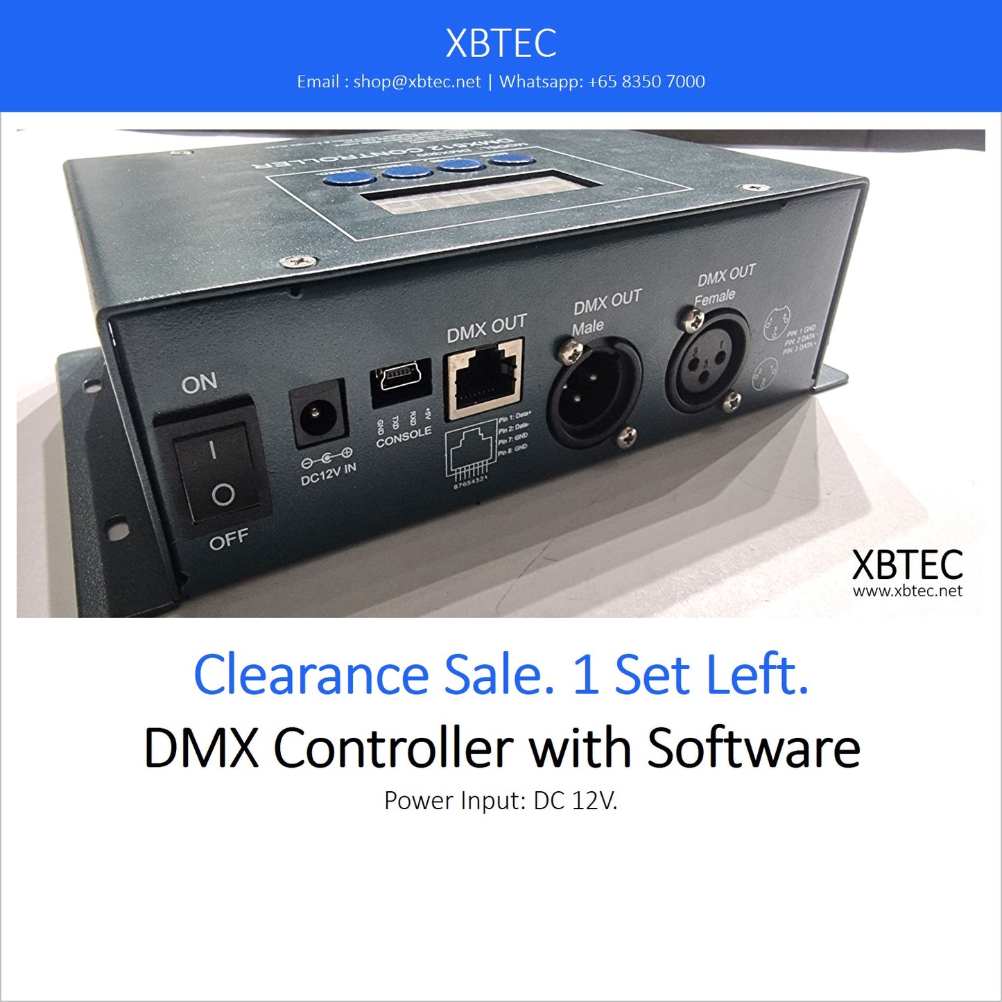 DMX Controller with Software