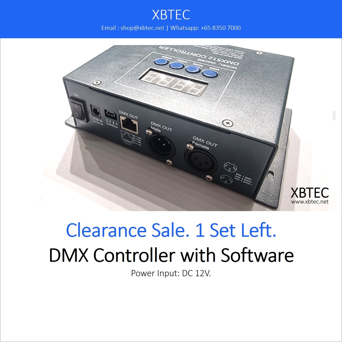 DMX Controller with Software