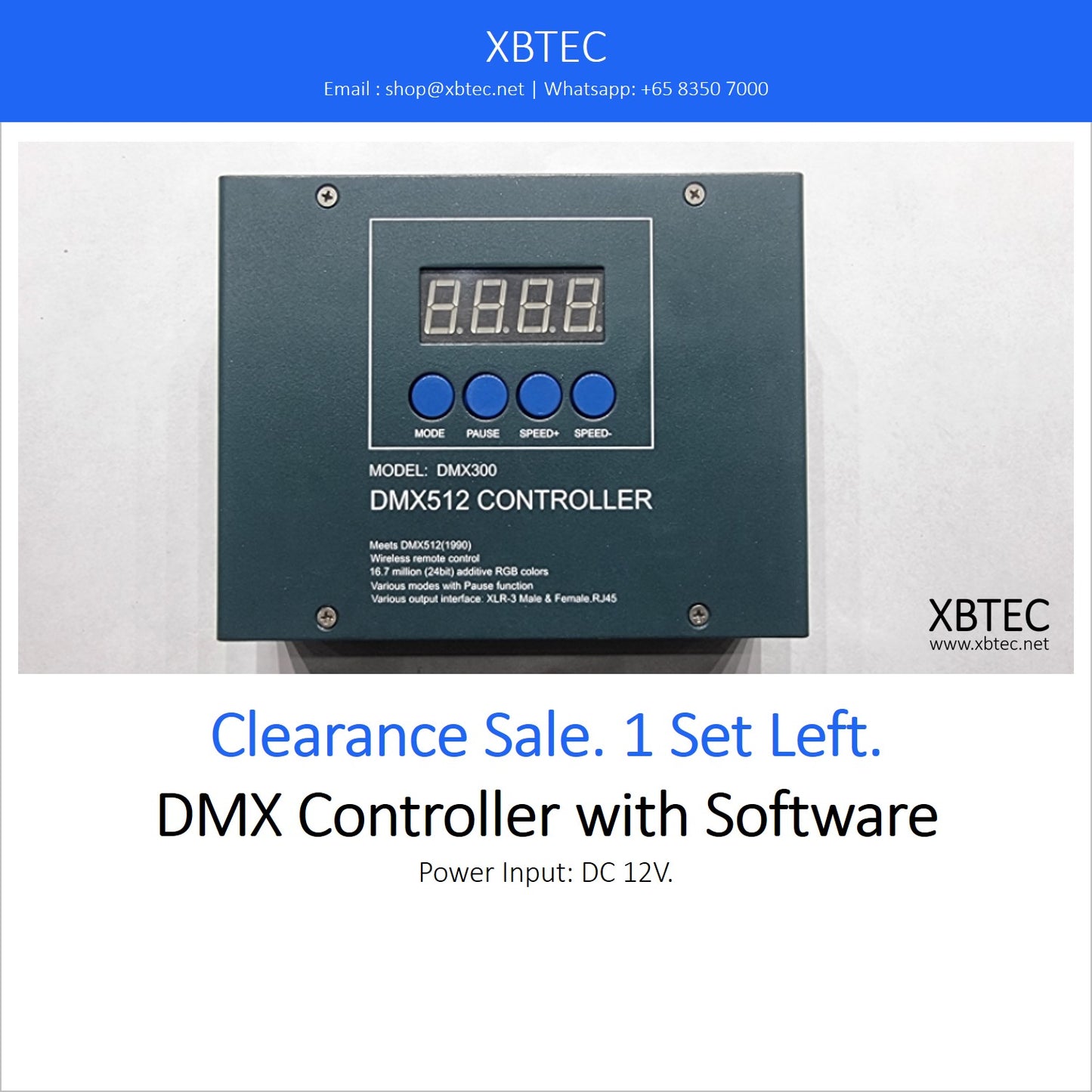 DMX Controller with Software