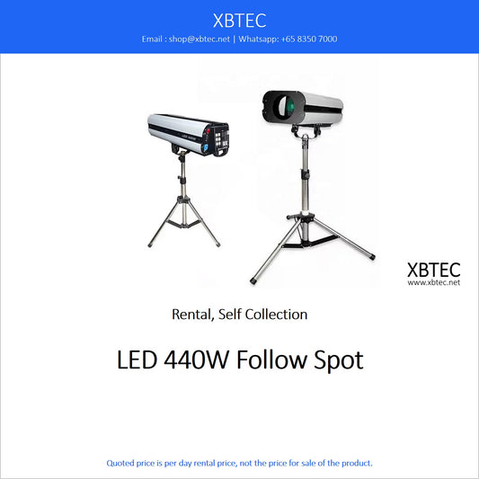 (Rental, Self Collection) LED 440W Follow Spot