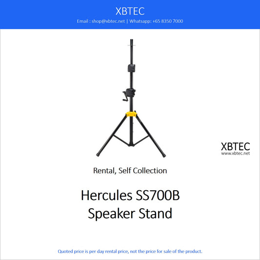 (Rental, Self Collection) Hercules SS700B Speaker Stand