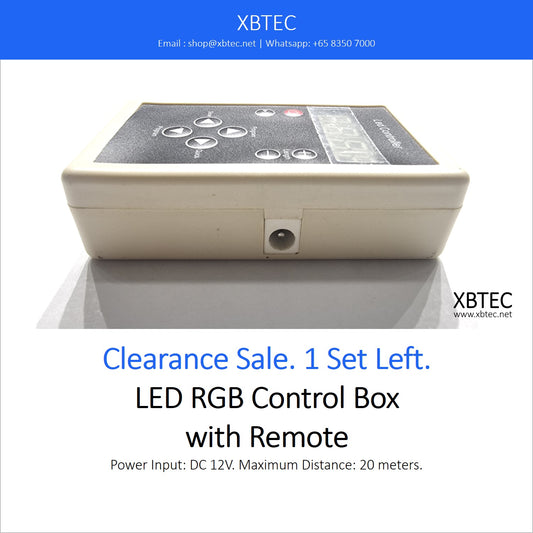 LED RGB Control Box with Remote