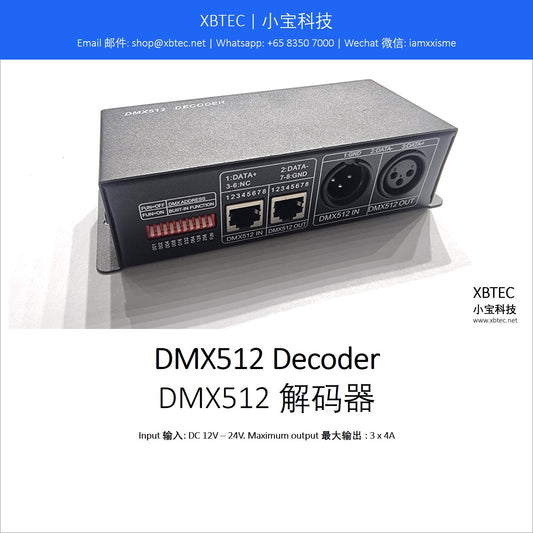 DMX512 Decoder