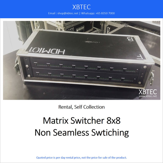 (Rental, Self Collection) Matrix Switcher 8x8