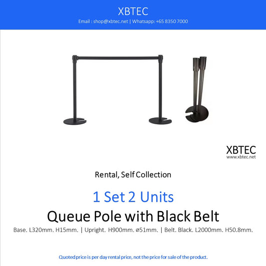 (Rental, Self Collection)  Queue Pole