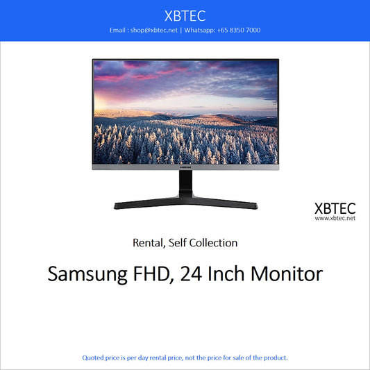 (Rental, Self Collection) Samsung FHD 24 Inch Monitor