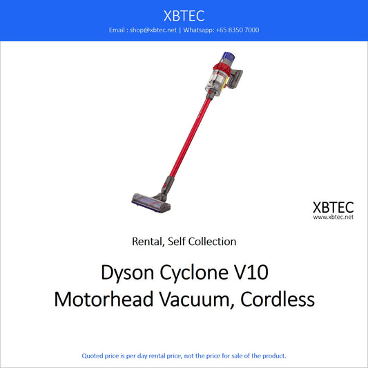 (Rental, Self Collection) Tools. Dyson Cyclone V10 Motorhead Vacuum, Cordless.