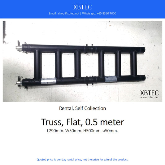 (Rental, Self Collection) Truss, Flat, 0.5 meter