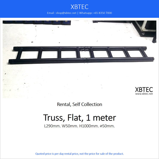 (Rental, Self Collection) Truss, Flat, 1 meter