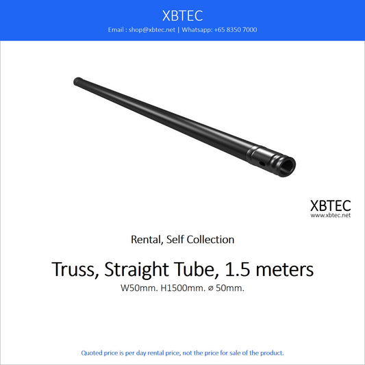 (Rental, Self Collection) Truss, Straight Tube, 1.5 meters