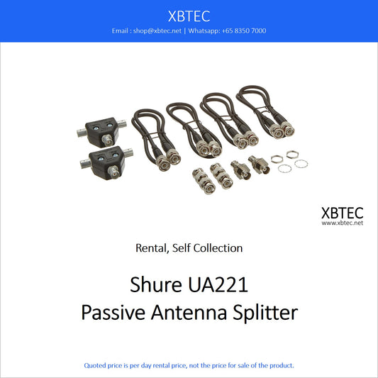 (Rental, Self Collection) Shure UA221 Passive Antenna Splitter