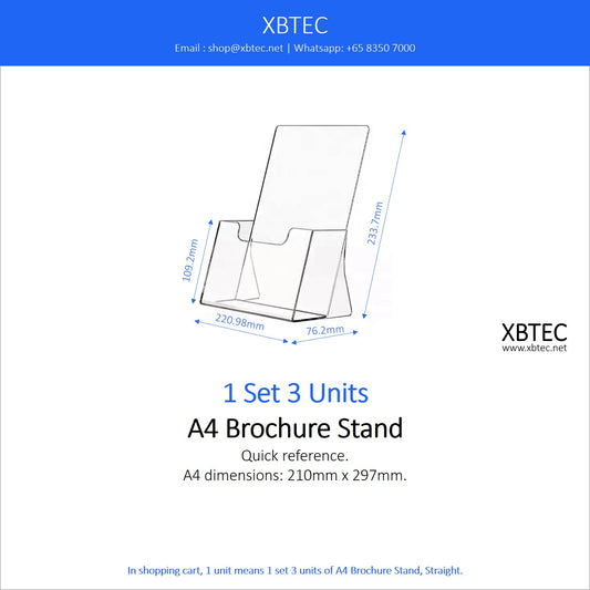 Stands, A4 Brochure Stand