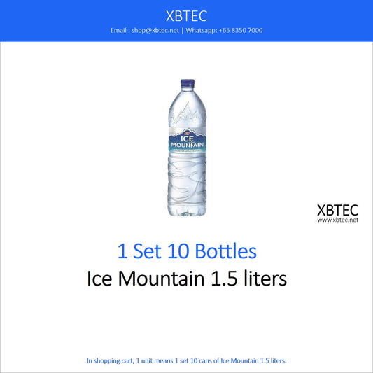 Drinks, Ice Mountain 1.5 liters