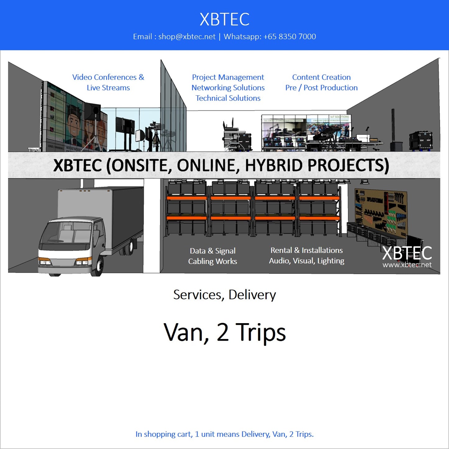 (Services, Delivery) Van, 2 Trips