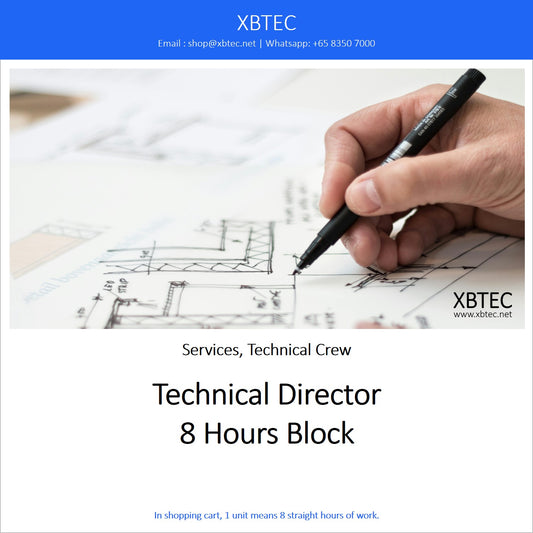 (Services, Technical Crew) Technical Director, 8 Hours Block